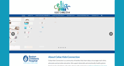 Desktop Screenshot of celiackidsconnection.org